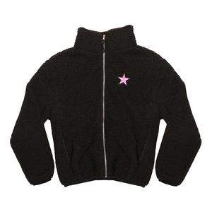 Jeffree Star Fuzzy Black Jacket Valentines Day